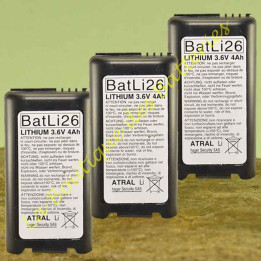 Offerta speciale di 3 Batli 26 3,6v 4Ah