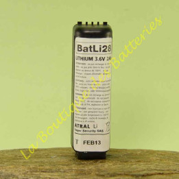 Bateria litio batli28 3,6v 2Ah para alarma gama SP residential y  industrial DAITEM
