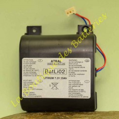 Batterie Batli 02 7,2v 13Ah Daitem DP8000