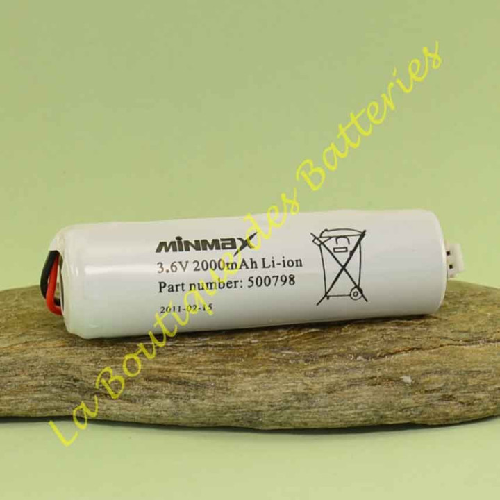 bloc batterie 2Ah, bloc batterie lithium de secours additionnelle