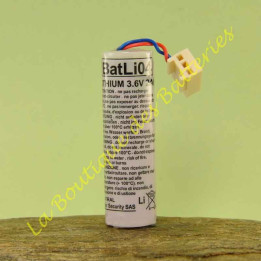 Batterie Batli04 3,6v 2Ah d'origine Logisty Hager