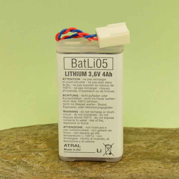 bateria batli05 3,6v 4Ah por detector de exterior alarma hager logisty