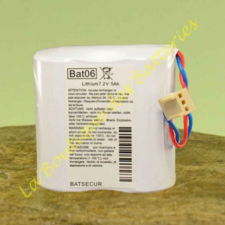 BAT02 LI PILA LITIO PER LOGISTY HAGER D LR20