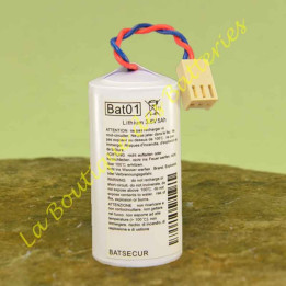 Batterie Batli01 3,6v 5Ah batsecur  pour alarme Daitem
