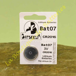 Pile Bouton Batli07 Batsecur pour alarme Daitem et Logisty