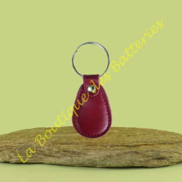 Badge en cuir  compatible TAGID Daitem