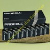 Lot de 10 piles alcaline Duracell Procell 9 volts 6LR61