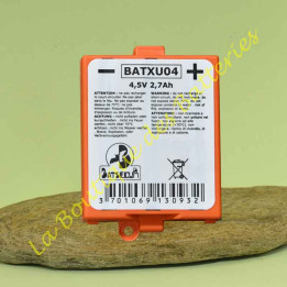 Batterie Rxu04x, Hagrxu04x alarme Sepio Hager